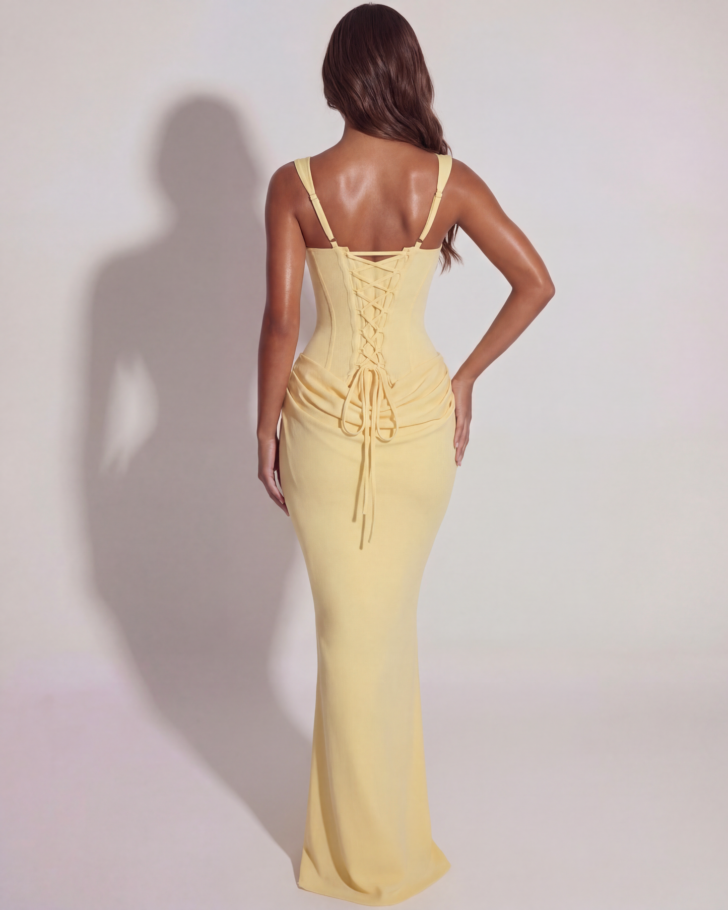 Vestido Eleonora – Amarillo Mantequilla
