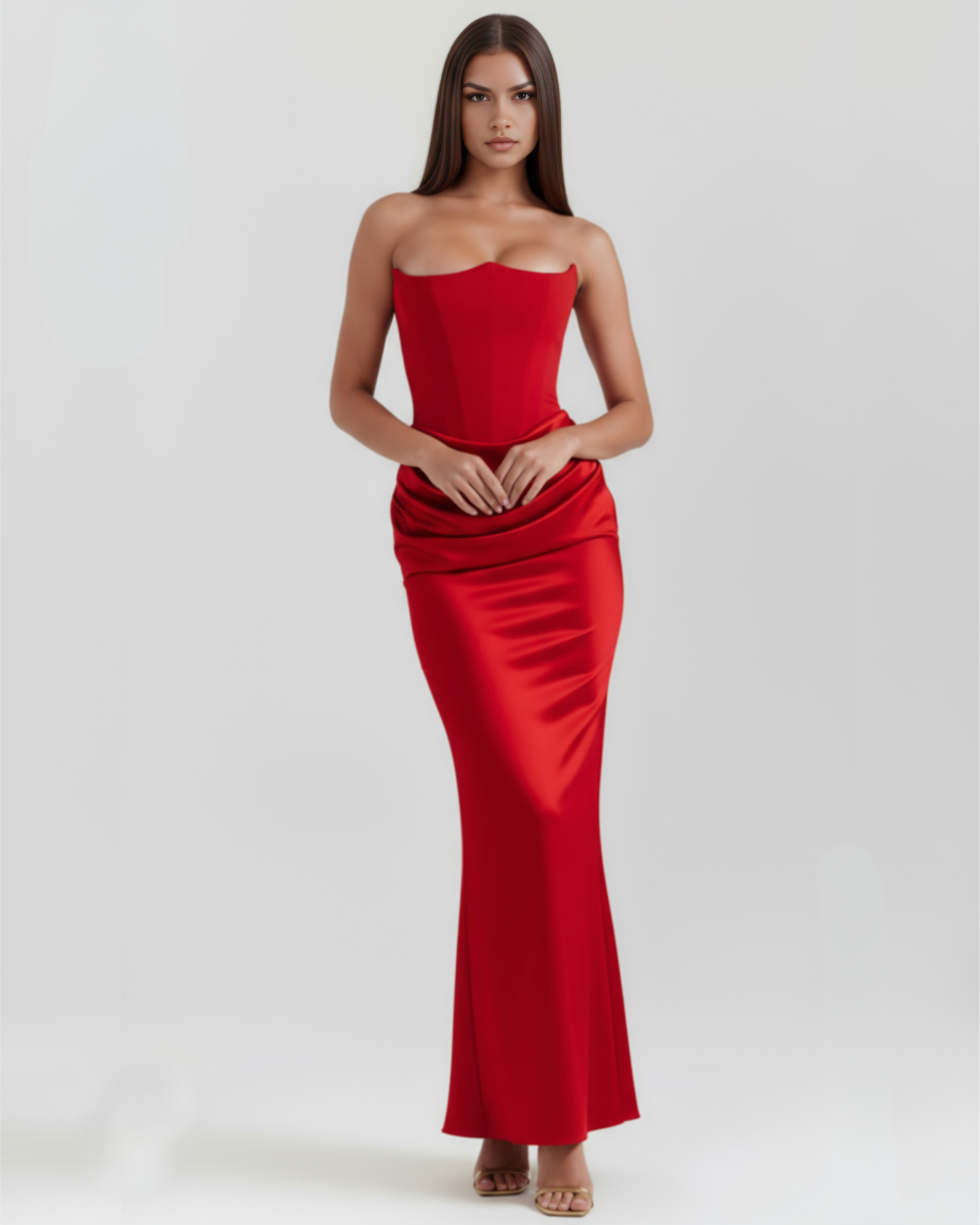 Vestido Rosalind – Rubí