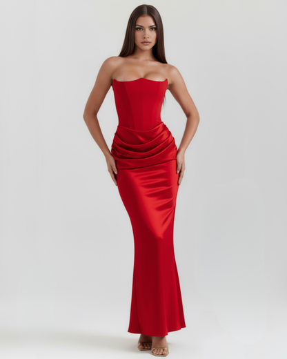 Vestido Rosalind – Rubí