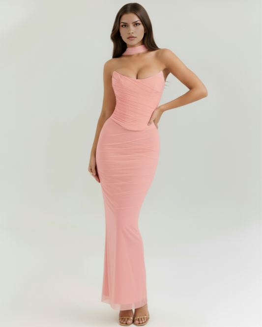 Vestido Malu – Rosa