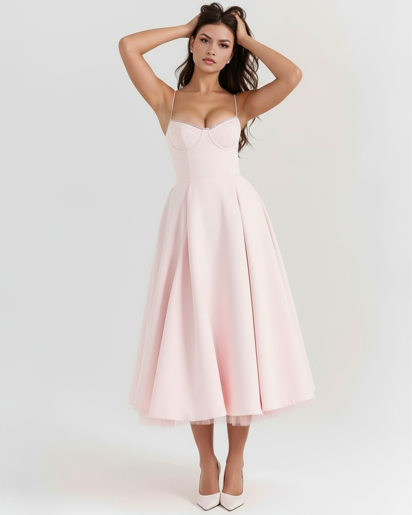 Vestido Selene – Rosa Empolvado