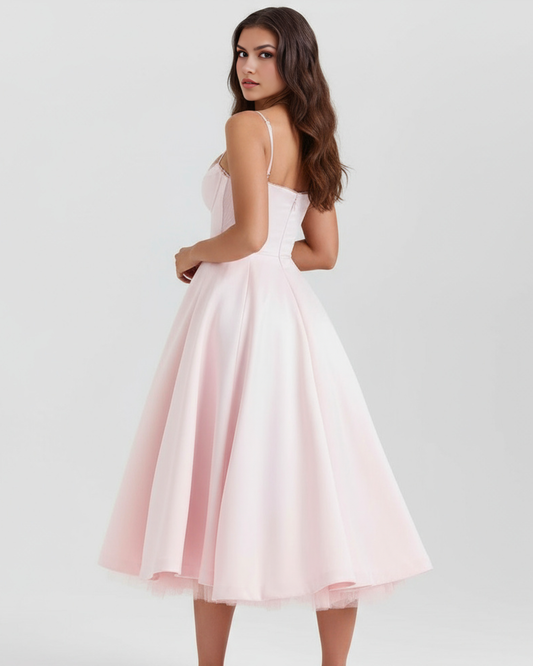 Vestido Selene – Rosa Empolvado