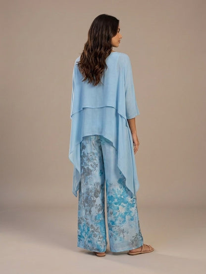 Conjunto Fluido Floral