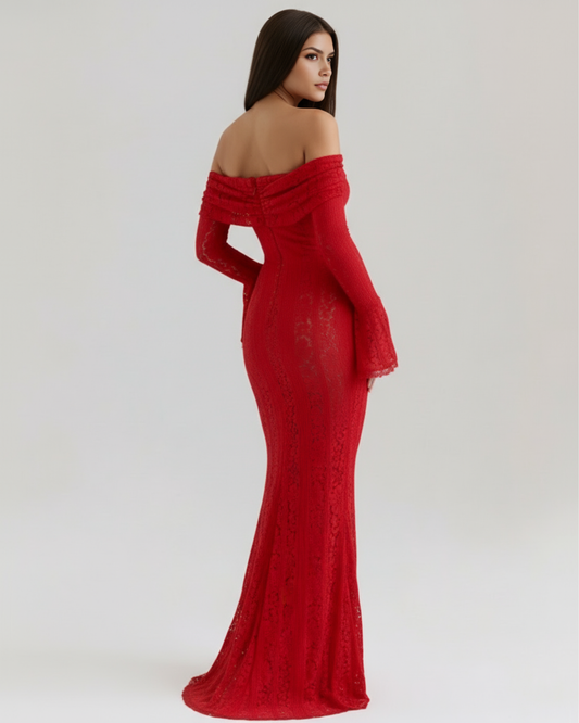 Vestido Alessandra – Rojo