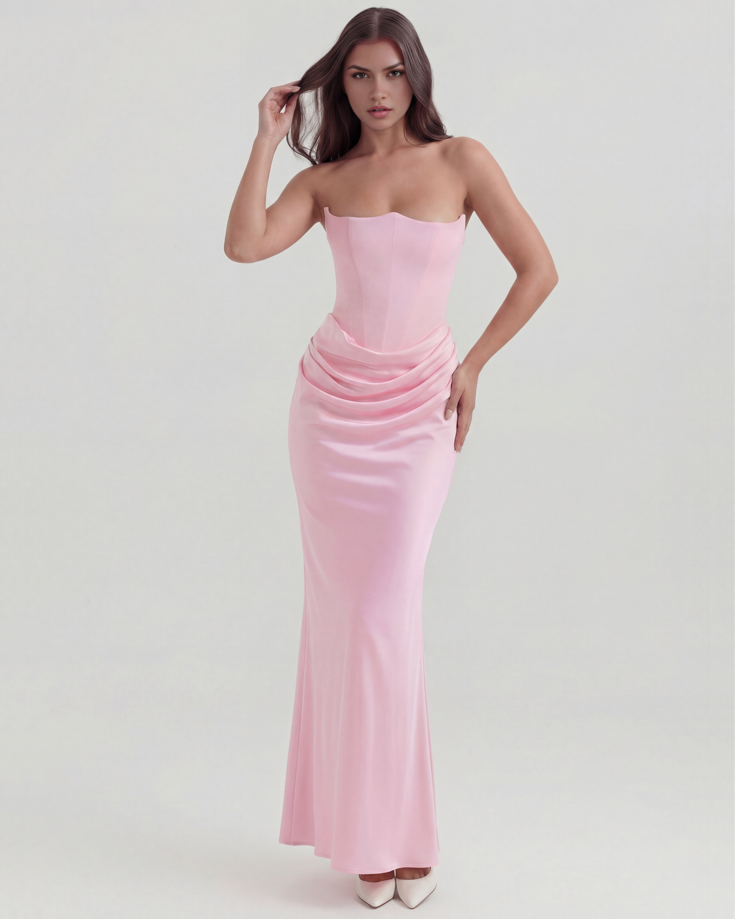 Vestido Rosalind – Rosa