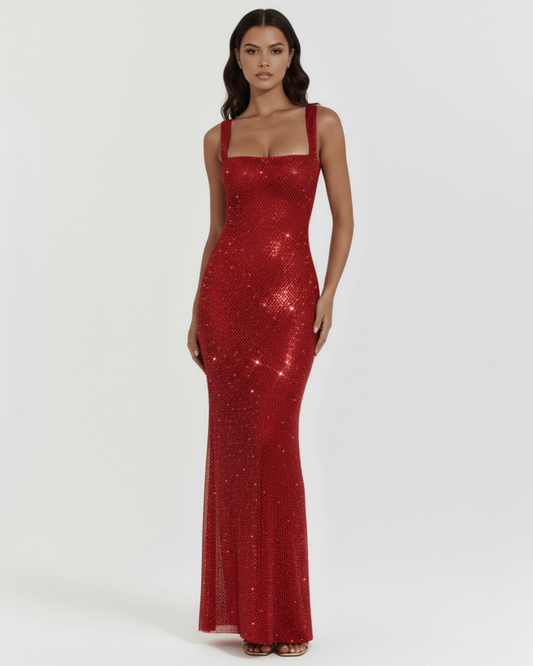 Vestido Isabella – Rojo