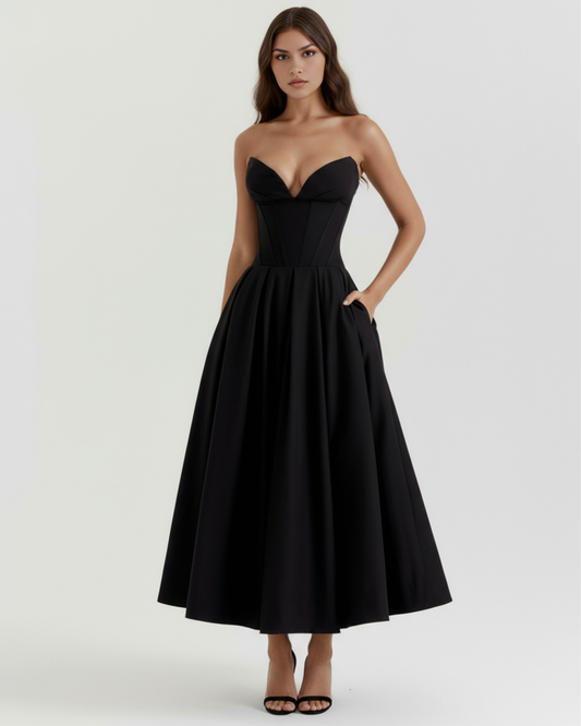 Vestido Amalfi – Negro