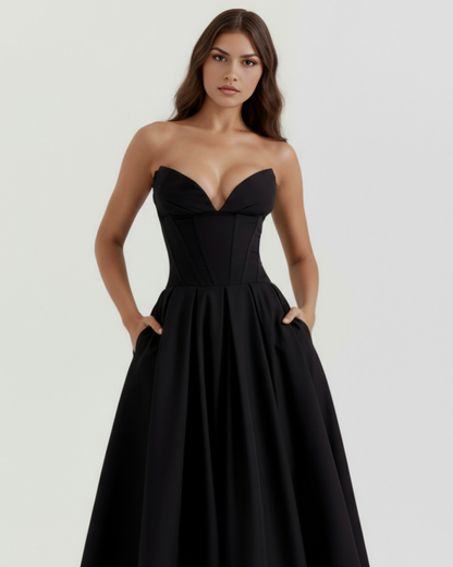 Vestido Amalfi – Negro