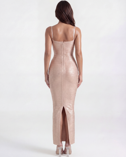 Vestido Ashanti – Dorado