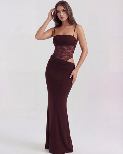 Vestido Valeria – Burdeos