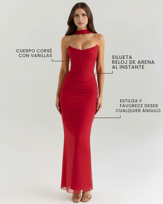 Vestido Malu – Rojo
