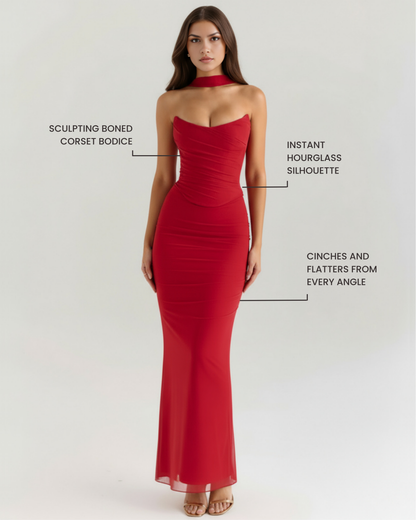 Vestido Malu – Rojo
