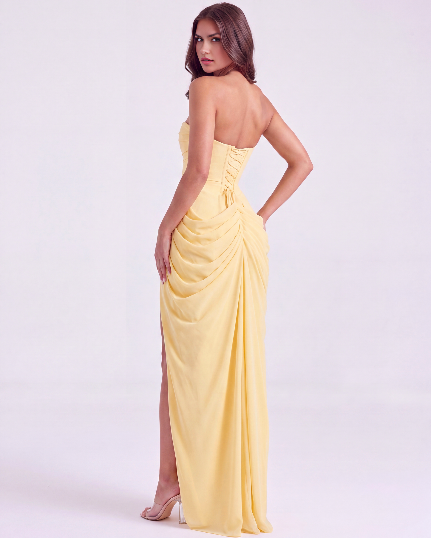 Vestido Charlotte – Amarillo