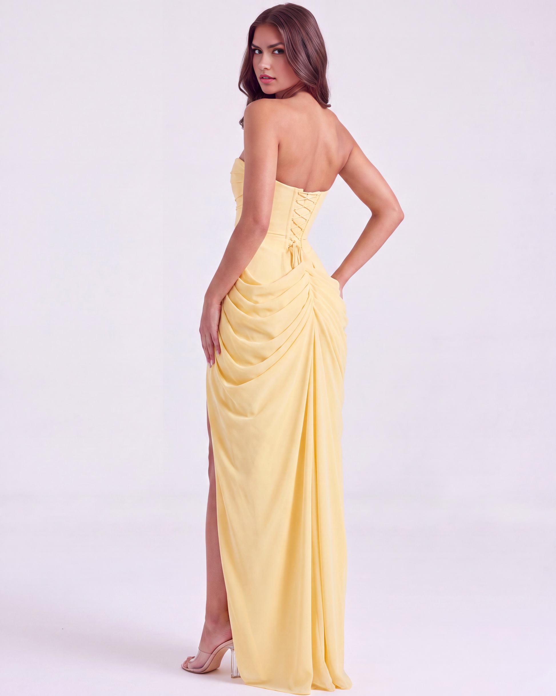 Vestido Charlotte – Amarillo