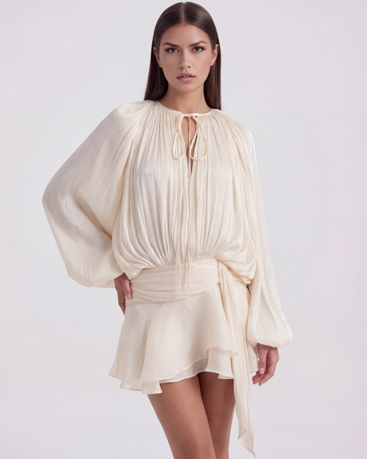 Vestido Giovanna – Crema