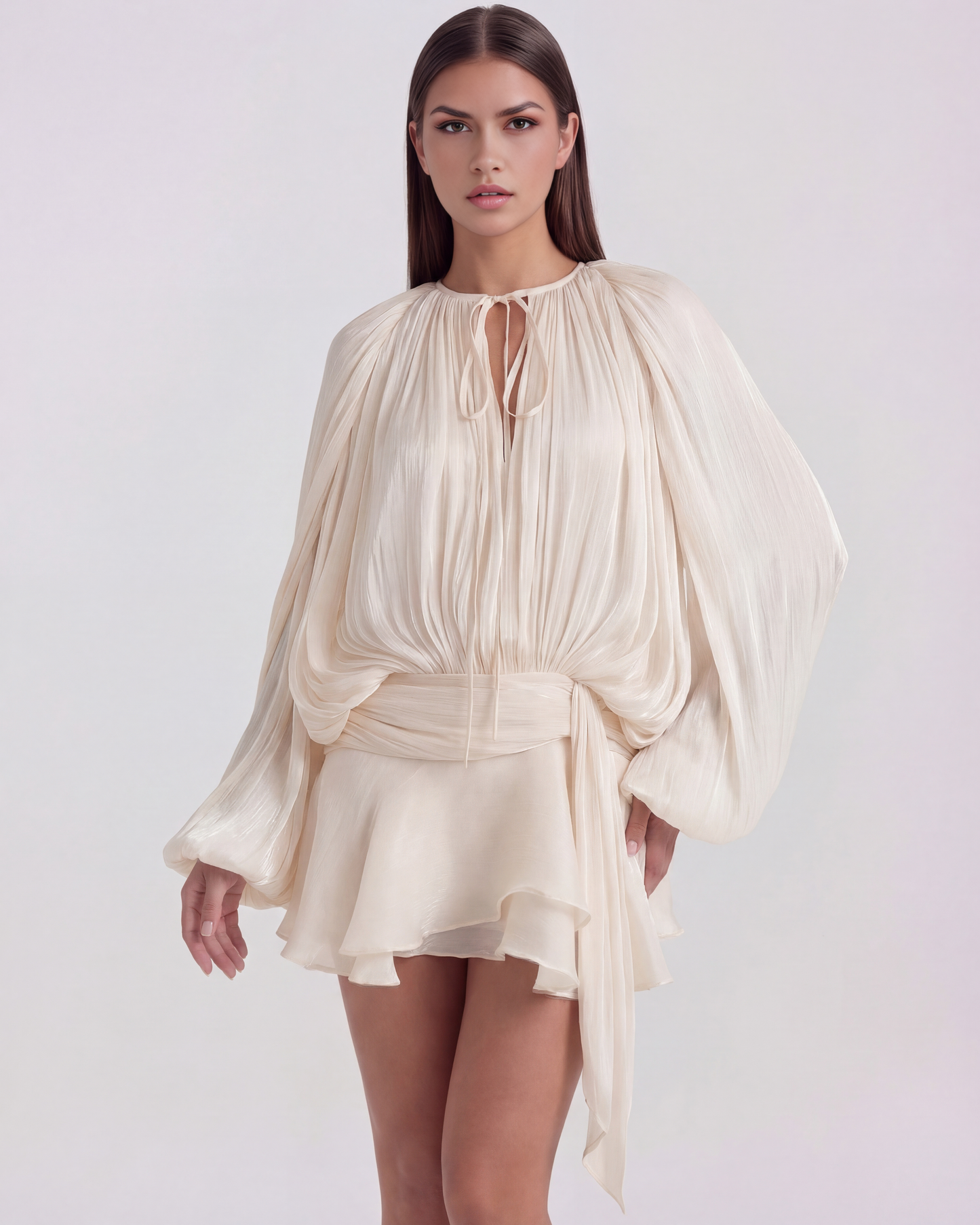 Vestido Giovanna – Crema