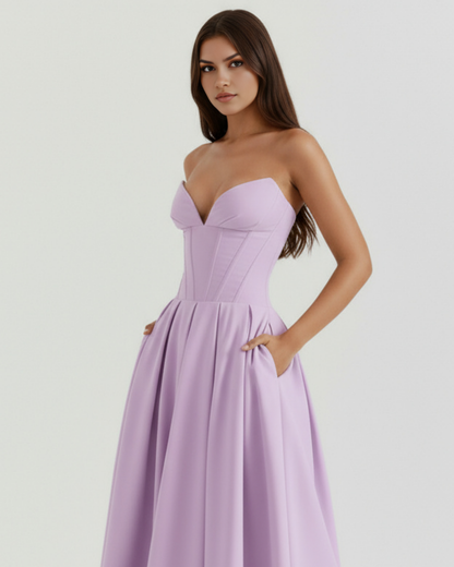 Vestido Amalfi – Violeta