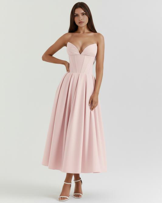 Vestido Amalfi – Rosa