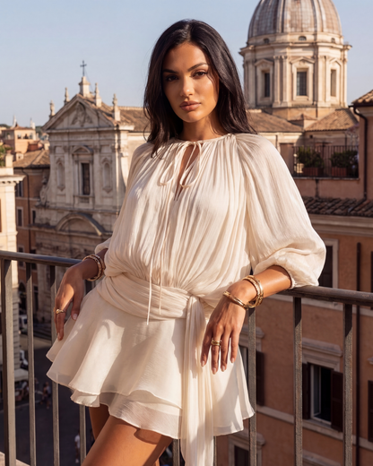 Vestido Giovanna – Crema