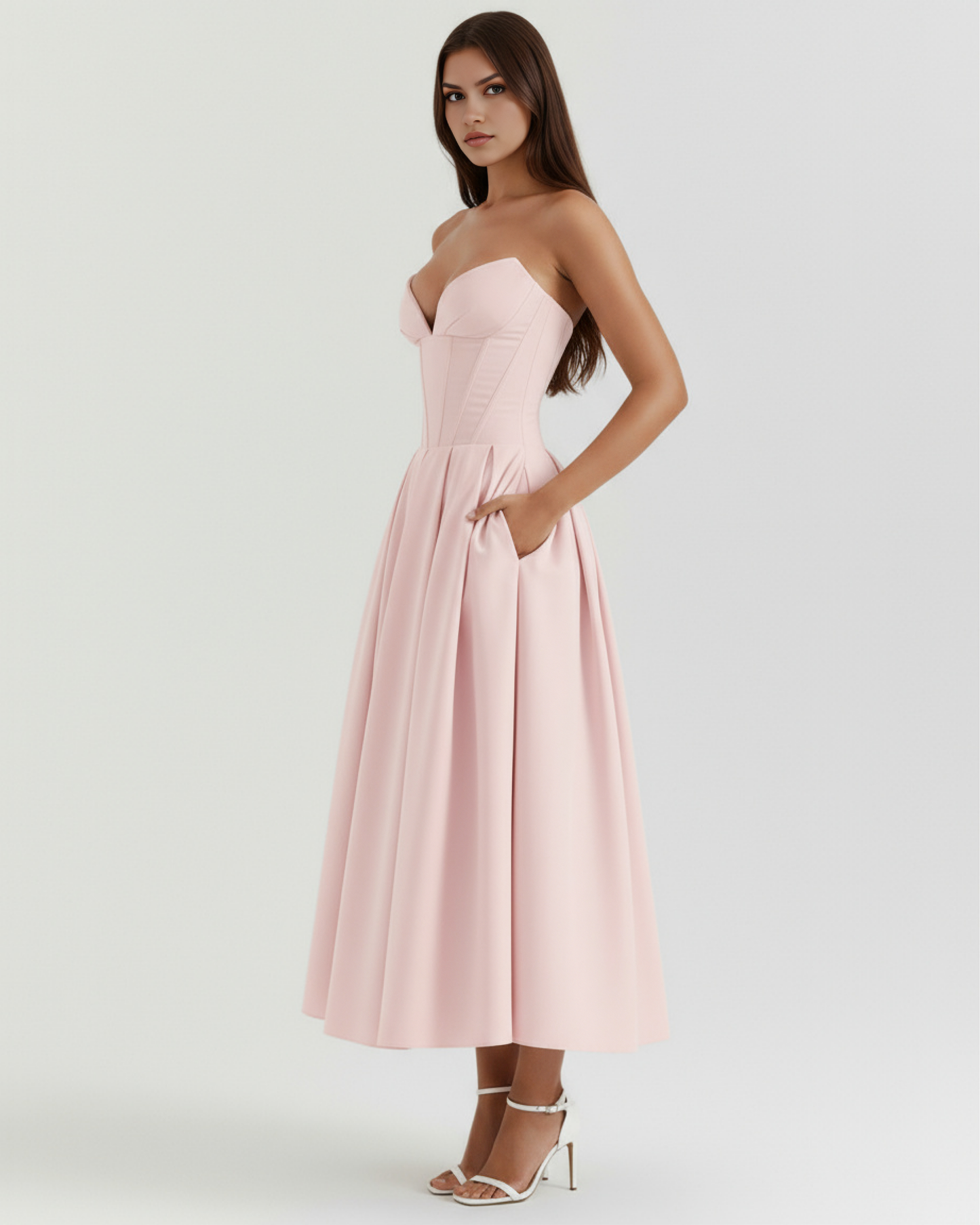 Vestido Amalfi – Rosa