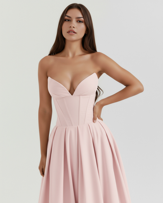 Vestido Amalfi – Rosa