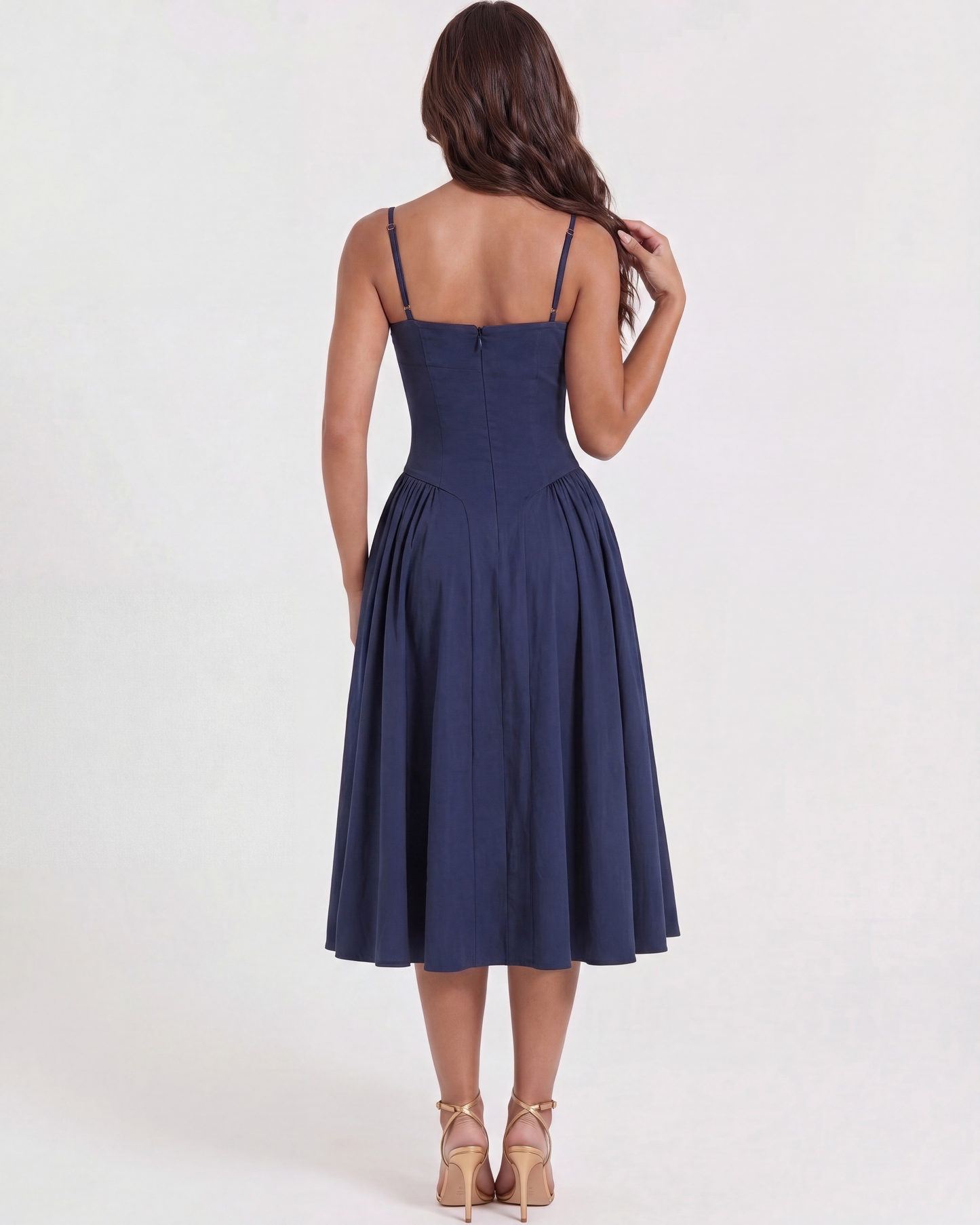 Vestido Francesca – Azul Marino