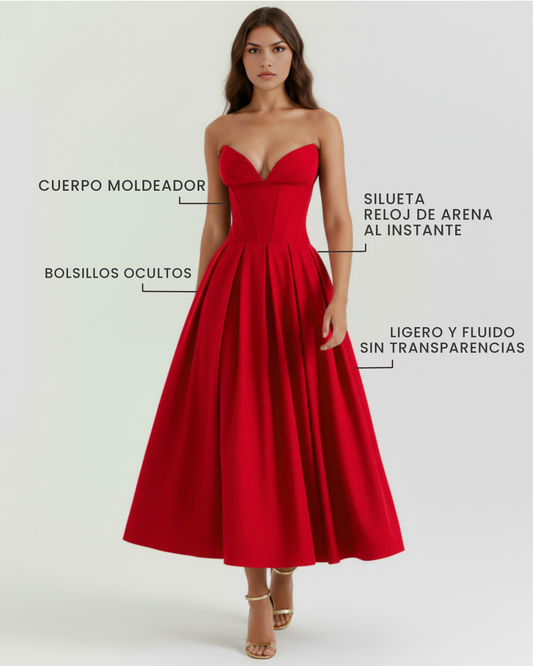 Vestido Amalfi – Blanco