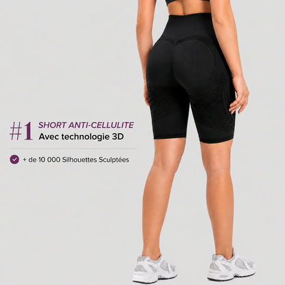Short Moldeador 3D Reafirmante - Negro
