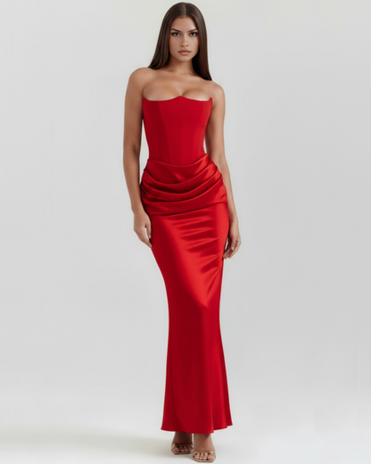 Vestido Rosalind – Rubí