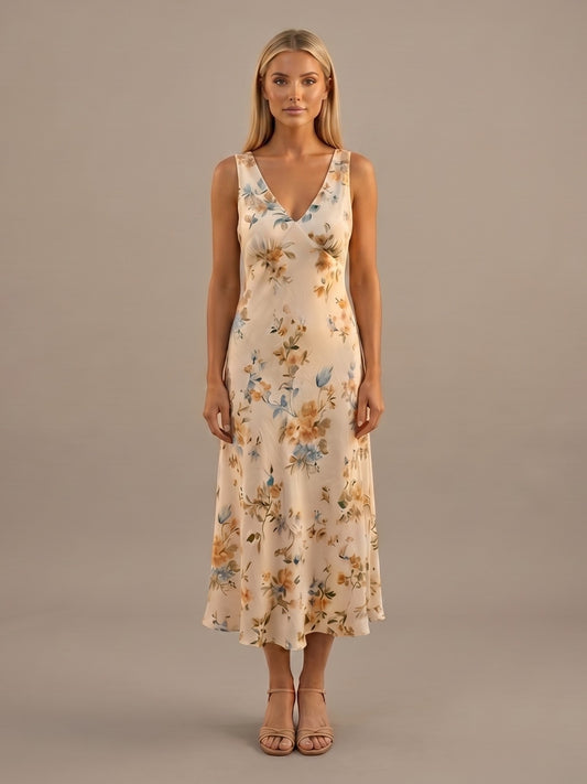 Vestido Midi Floral