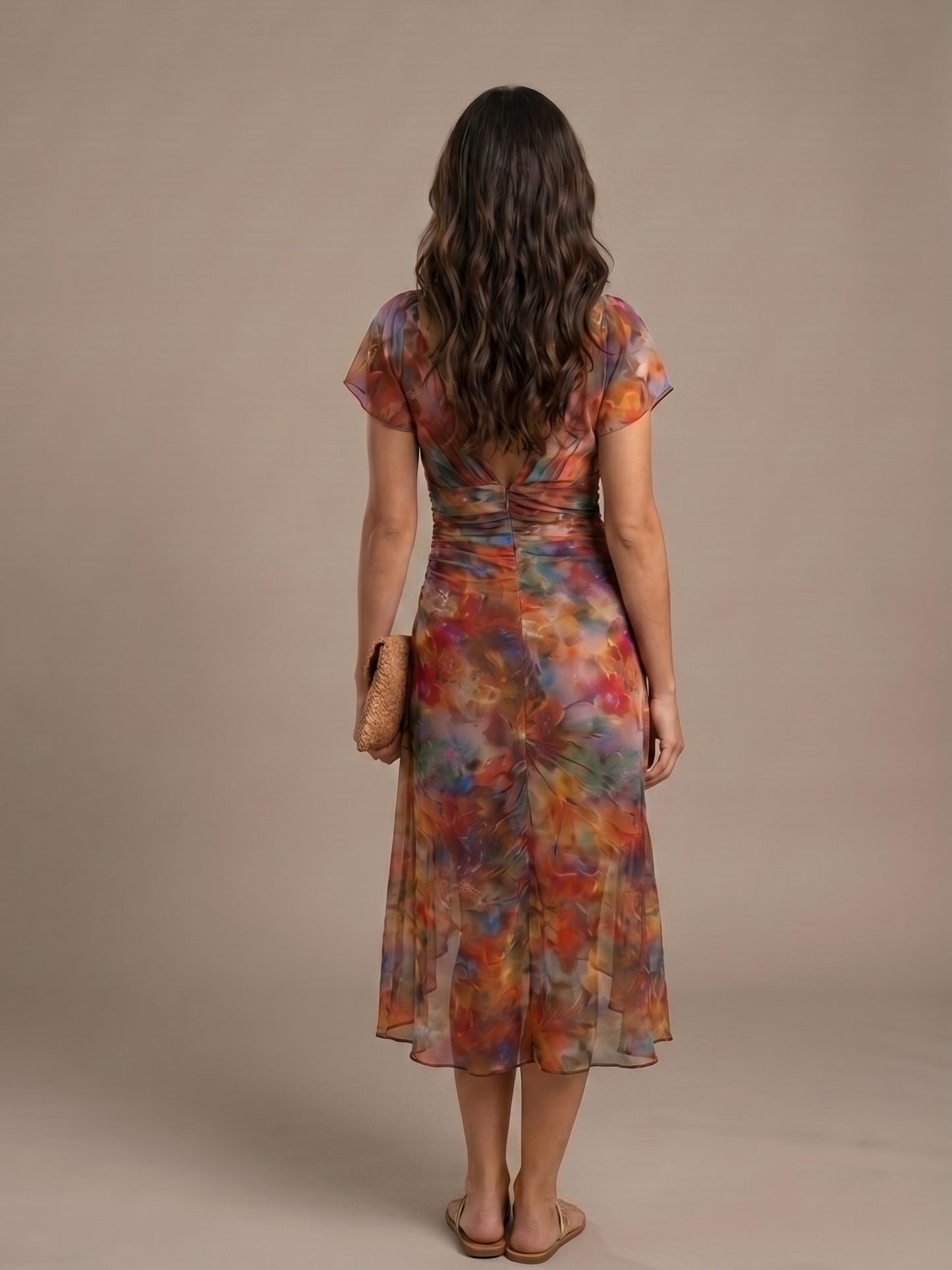 Vestido Midi Bohemio Atardecer