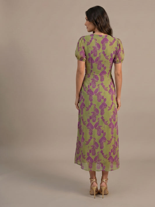 Vestido Cruzado de Invitada
