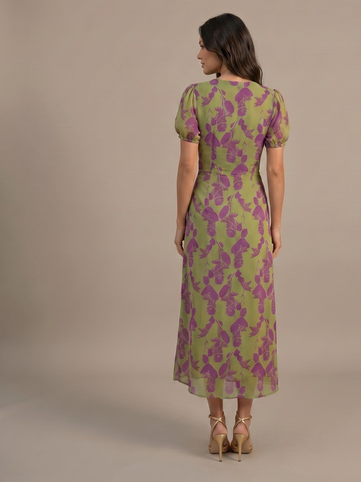 Vestido Cruzado de Invitada