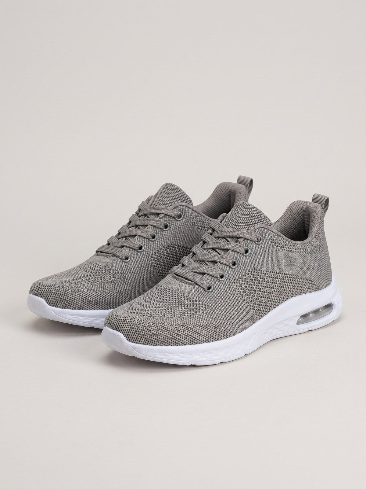Clara — Zapatilla Cómoda de Diario - Gris · héroe