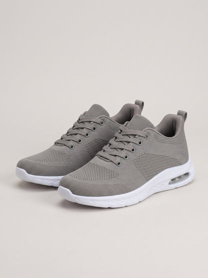 Clara — Zapatilla Cómoda de Diario - Gris · héroe