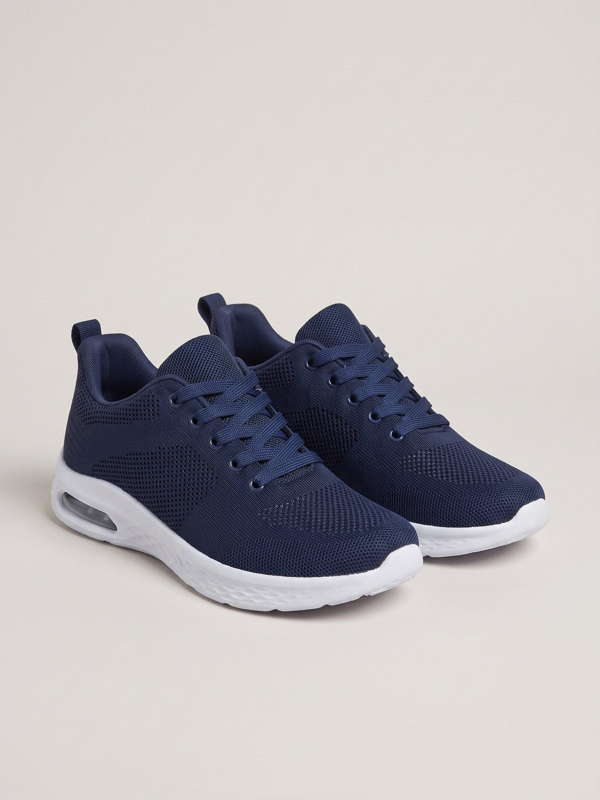 Clara — Zapatilla Cómoda de Diario - Azul Marino · héroe