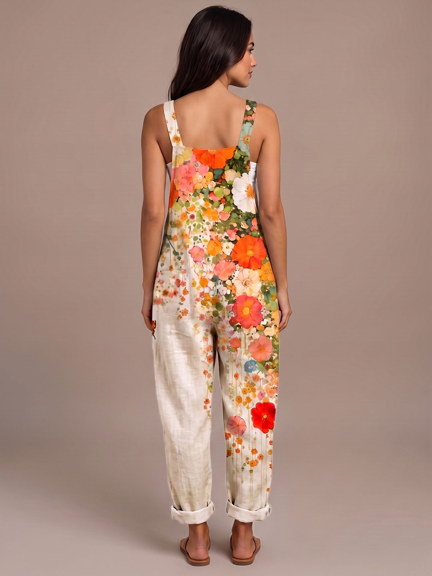 Mono Largo Floral Crema