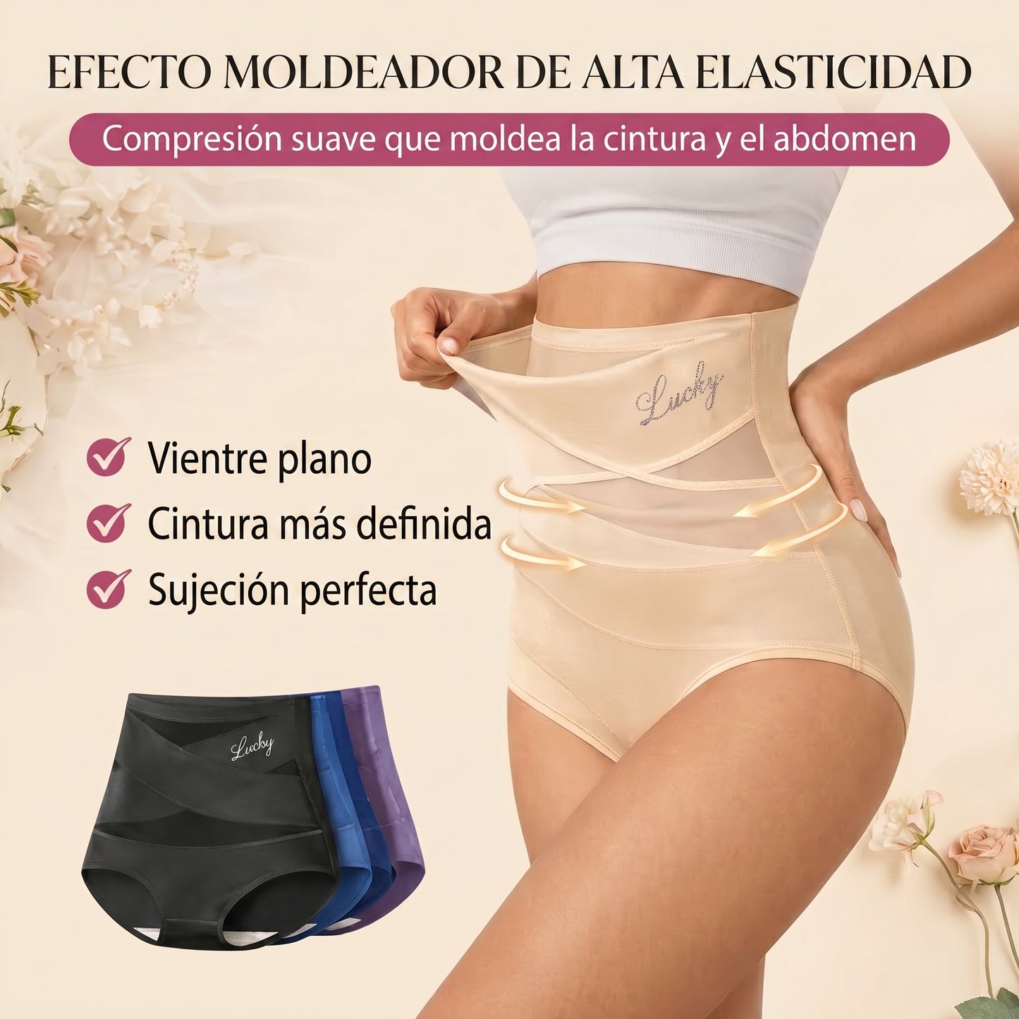 Braguita Moldeadora Talle Alto – Vientre Plano sin Esfuerzo