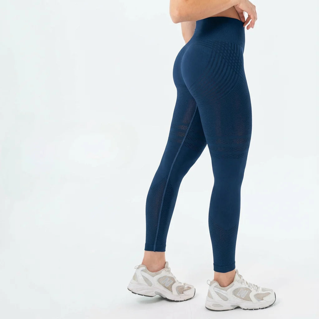 Leggings Moldeadores Anticelulitis 3D - Azul marino