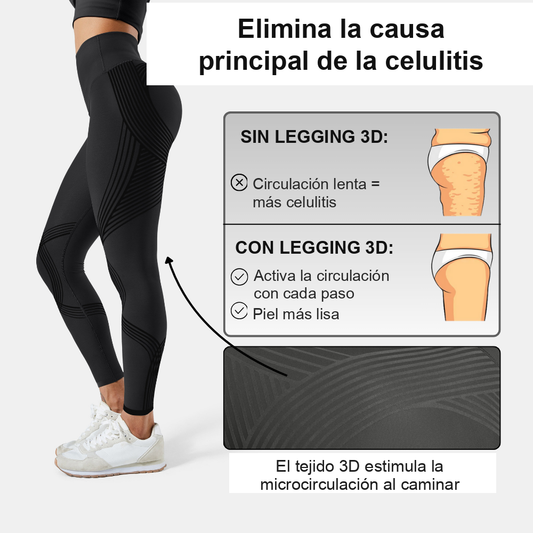 Leggings Moldeadores Anticelulitis 3D