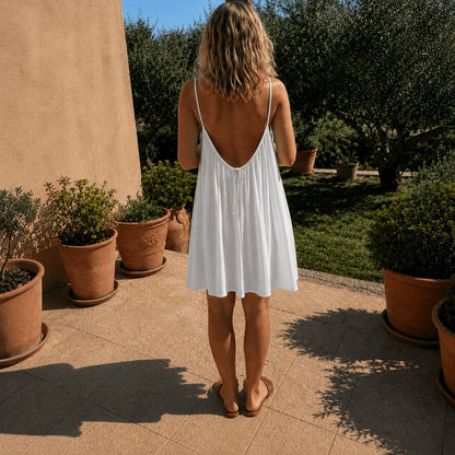 Vestido Nuance™ — Espalda al Aire - Blanco