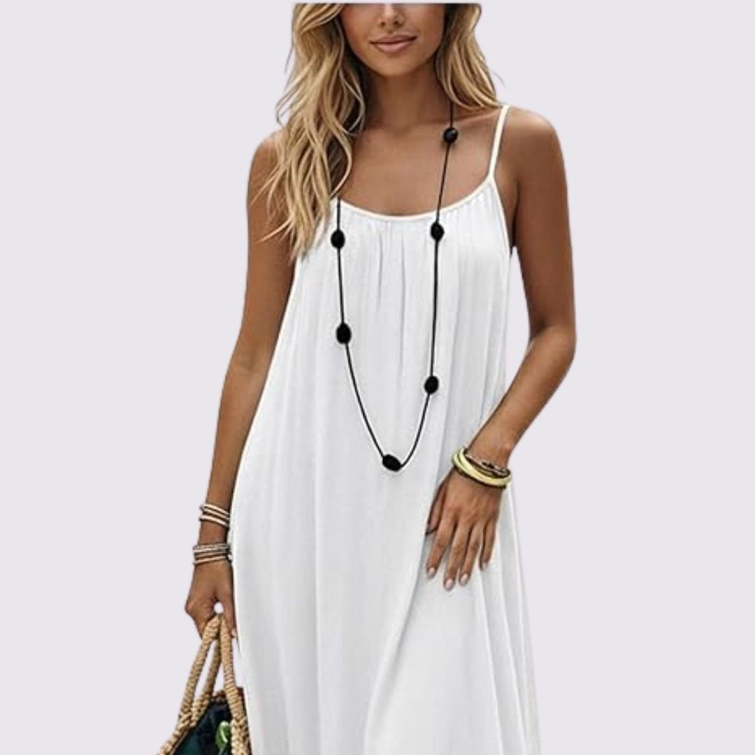 Vestido Nuance™ — Espalda al Aire - Blanco
