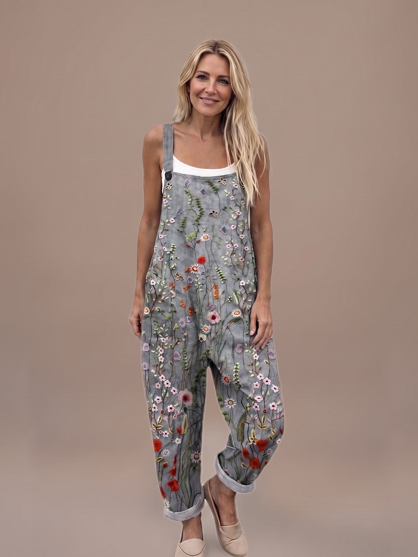 Mono Largo Estampado Pradera
