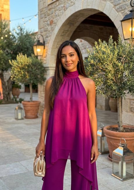 Clienta de Aria Belmonte con su look favorito
